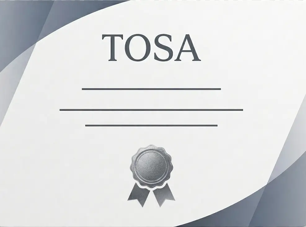 certification TOSA